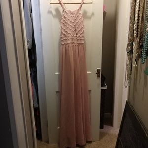 Blush pink Maxi dress